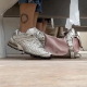 A person sets up a camera underneath a stall in a busy public restroom to record various women using the toilets around it. Pissing sounds can be heard. Presented in 720P HD. Over 10.5 minutes.